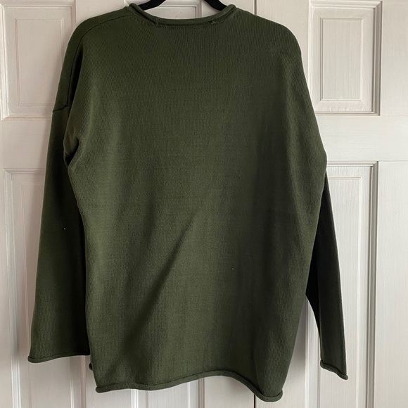 NWT | BCBG Max Azria Olive Sweater | M - Picture 6 of 9